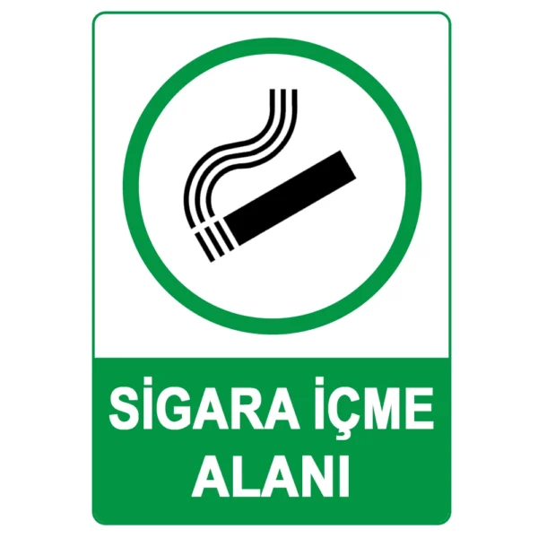 Sigara İçme Alanı