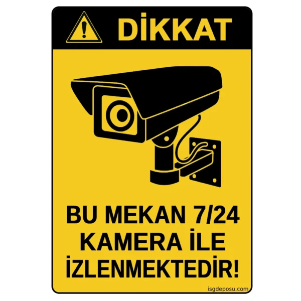 Bu Mekan 7/24 Kamera İle İzlenmektedir