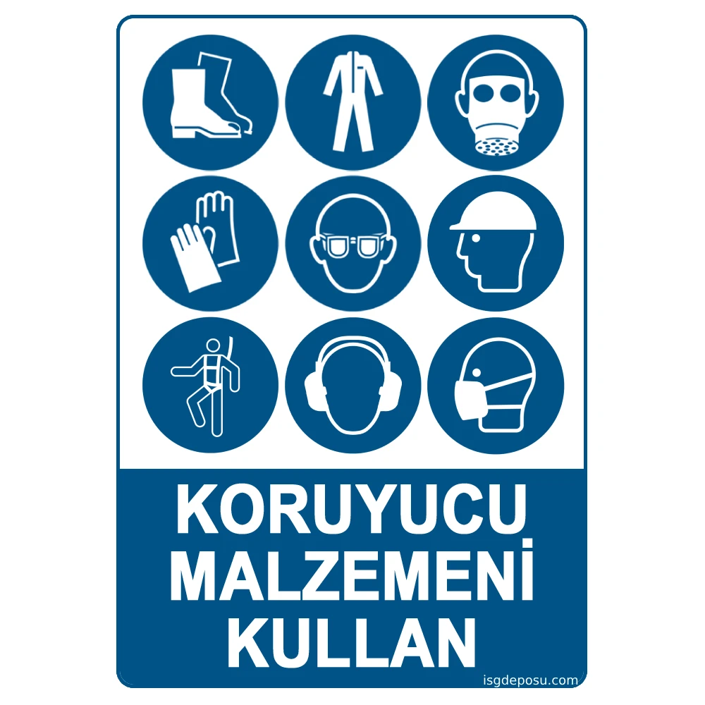 Koruyucu Malzemeni Kullan