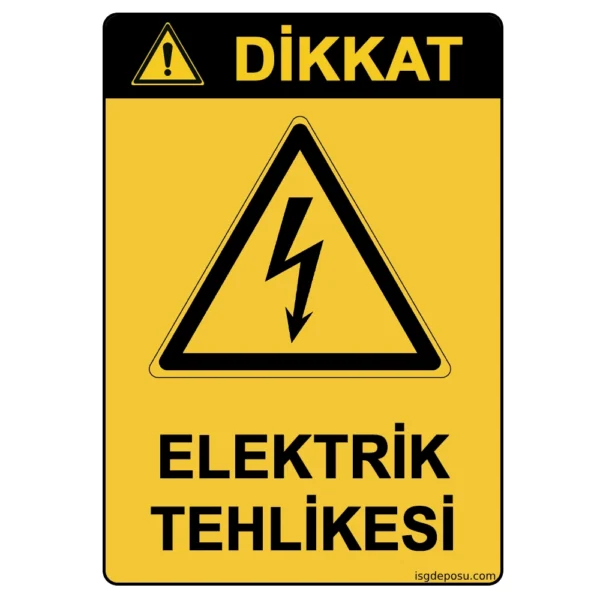 Dikkat Elektrik Tehlikesi