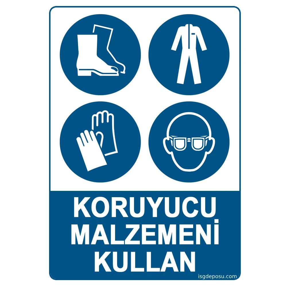 Koruyucu Malzemeni Kullan